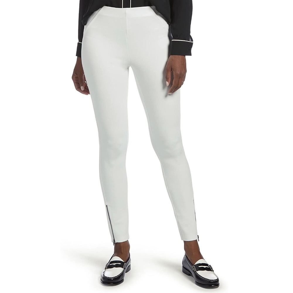 HUE | Ankle Zip Simply Stretch Twill Skimmer Legging | NWT - Picture 3 of 7